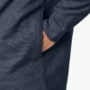 Chemise à capuche en toile de coton imperméable
