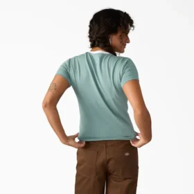 Chemise à col contrasté Plainville pour femme
