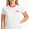 Chemise à col contrasté Plainville pour femme Chemise à col contrasté Plainville pour femme