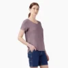 Chemise à col en V pour femme Chemise à col en V pour femme