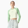 Chemise court à manches longues Sodaville pour femme Chemise court à manches longues Sodaville pour femme