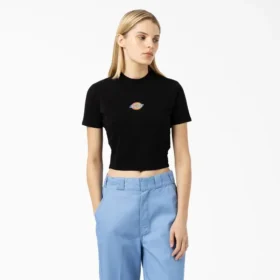 Chemise court pour femme avec logo Maple Valley