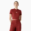 Chemise court pour femme avec logo Maple Valley