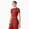 Chemise court pour femme avec logo Maple Valley
