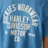 Chemise de travail brodée en chambray à coupe carrée Dickies X Harley-Davidson® Chemise de travail brodée en chambray à coupe carrée Dickies X Harley-Davidson®