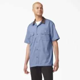 Chemise de travail à col carré Vincent Alvarez Chemise de travail à col carré Vincent Alvarez