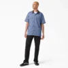 Chemise de travail à col carré Vincent Alvarez