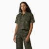 Chemise de travail courte Drewsey Camo pour femme