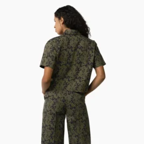 Chemise de travail courte Drewsey Camo pour femme