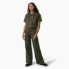 Chemise de travail courte Drewsey Camo pour femme