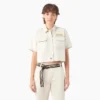Chemise de travail courte Eagle pour femme Dickies X Harley-Davidson