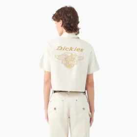 Chemise de travail courte Eagle pour femme Dickies X Harley-Davidson