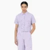 Chemise de travail courte à rayures Hickory pour femme Chemise de travail courte à rayures Hickory pour femme