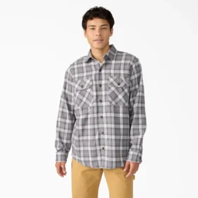 Chemise de travail en flanelle à manches longues