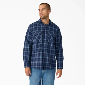 Chemise de travail en flanelle à manches longues
