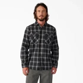 Chemise de travail en flanelle à manches longues