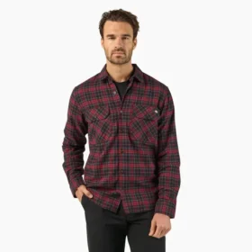 Chemise de travail en flanelle à manches longues