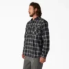 Chemise de travail en flanelle à manches longues Chemise de travail en flanelle à manches longues