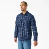 Chemise de travail en flanelle à manches longues Chemise de travail en flanelle à manches longues