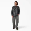 Chemise de travail en flanelle à manches longues Chemise de travail en flanelle à manches longues