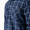 Chemise de travail en flanelle à manches longues Chemise de travail en flanelle à manches longues