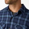 Chemise de travail en flanelle à manches longues Chemise de travail en flanelle à manches longues
