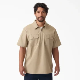 Chemise de travail à fermeture éclair 1/4