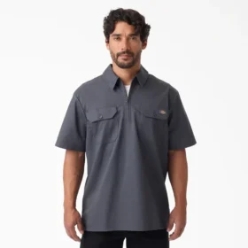 Chemise de travail à fermeture éclair 1/4