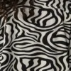 Chemise de travail imprimée zèbre pour femme