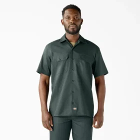 Chemise de travail à manches courtes