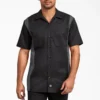 Chemise de travail à manches courtes bicolore Chemise de travail à manches courtes bicolore