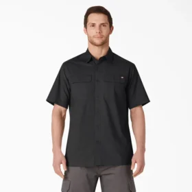 Chemise de travail à manches courtes en ripstop