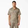 Chemise de travail à manches courtes Flex à coupe décontractée en shorts