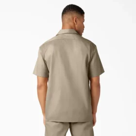 Chemise de travail à manches courtes Flex à coupe décontractée en shorts