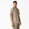 Chemise de travail à manches courtes Flex à coupe décontractée en shorts