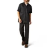 Chemise de travail à manches courtes Flex à coupe décontractée en shorts