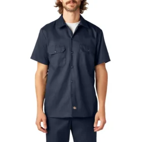 Chemise de travail à manches courtes Flex Slim Fit Short