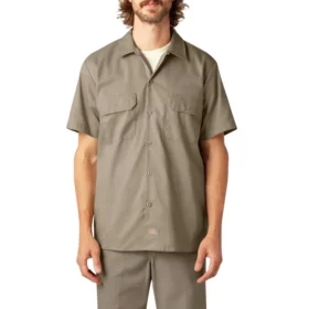 Chemise de travail à manches courtes Flex Slim Fit Short