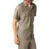 Chemise de travail à manches courtes Flex Slim Fit Short