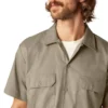Chemise de travail à manches courtes Flex Slim Fit Short