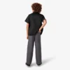 Chemise de travail à manches courtes pour enfants
