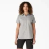 Chemise de travail à manches courtes rafraîchissante pour femme Chemise de travail à manches courtes rafraîchissante pour femme