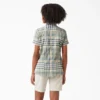 Chemise de travail à manches courtes rafraîchissante pour femme Chemise de travail à manches courtes rafraîchissante pour femme