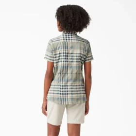 Chemise de travail à manches courtes rafraîchissante pour femme Chemise de travail à manches courtes rafraîchissante pour femme