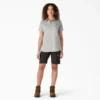 Chemise de travail à manches courtes rafraîchissante pour femme Chemise de travail à manches courtes rafraîchissante pour femme