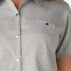 Chemise de travail à manches courtes rafraîchissante pour femme Chemise de travail à manches courtes rafraîchissante pour femme