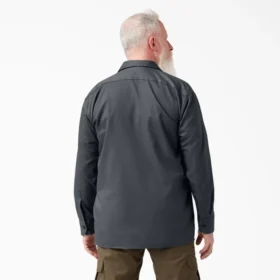 Chemise de travail à manches longues et coupe décontractée Flex