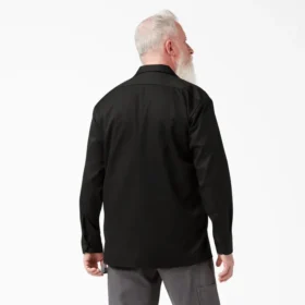 Chemise de travail à manches longues et coupe décontractée Flex