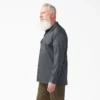 Chemise de travail à manches longues et coupe décontractée Flex