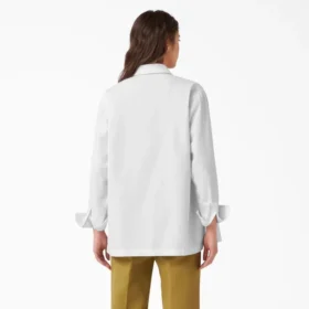 Chemise de travail à manches longues et coupe décontractée pour femme